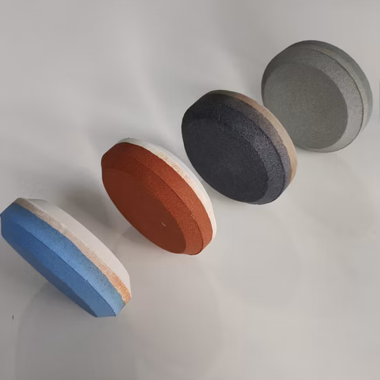 Double Size Oil Stone Round Sharpening Stone Outdoor Tool Accessory