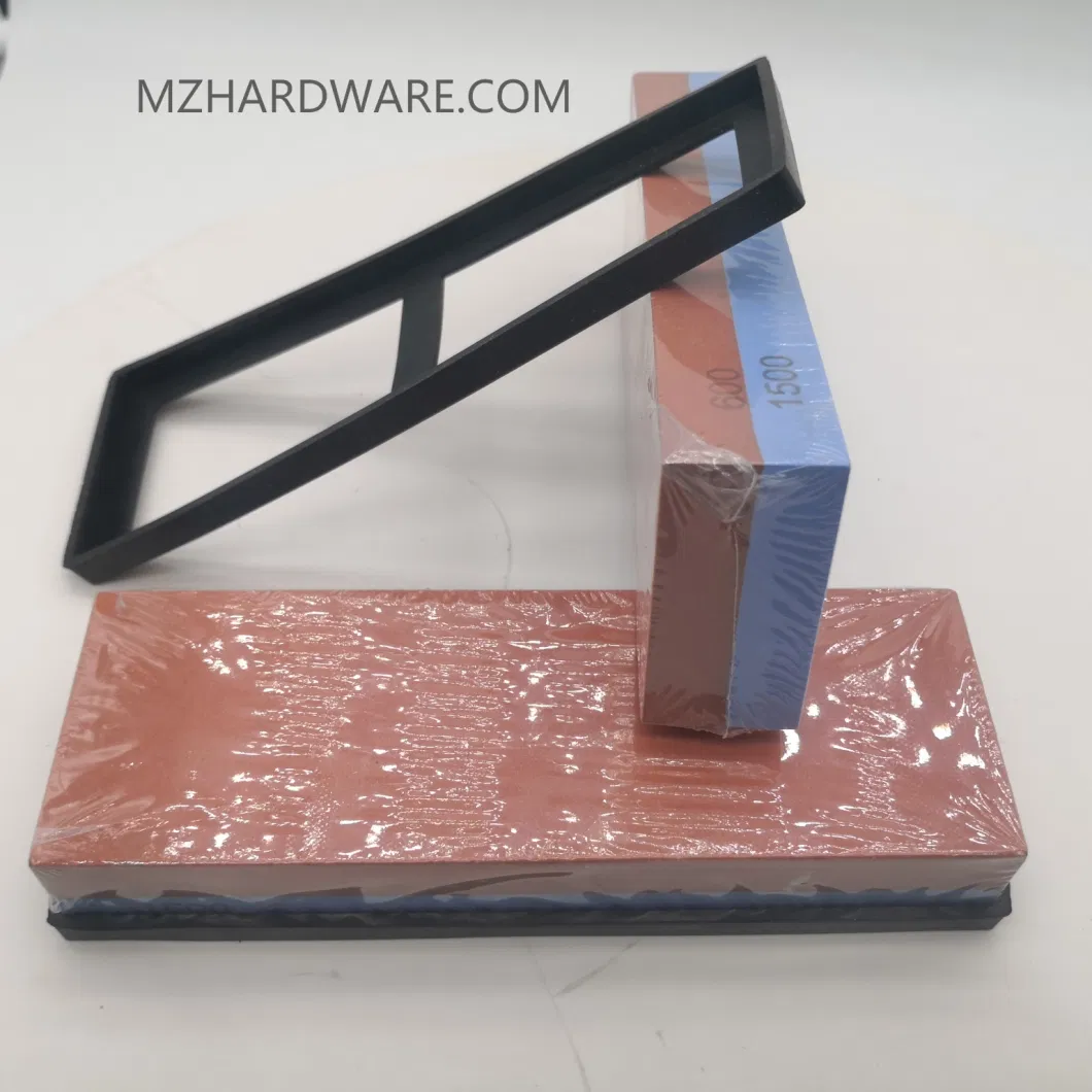Double Size Knife Sharpening Stone for Kitchen