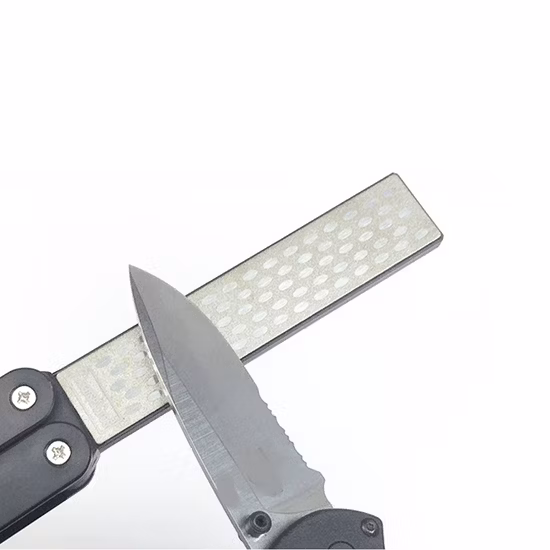 Knife Diamond Sharpener Foldable Sharpening Stone Compact Slim Wbb15766
