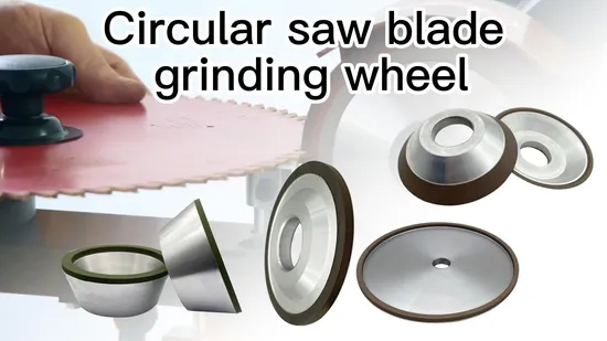 CBN 6 Inch Resin Bond Diamond Grinding Wheel for Metal for Carbide