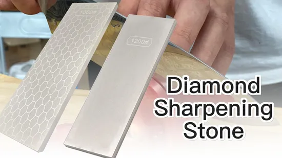 Knife Sharpener Diamond and CBN Sharpening Stone